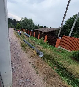 Труба гофрированная (SN4) 340/300 6м с раструбом 20